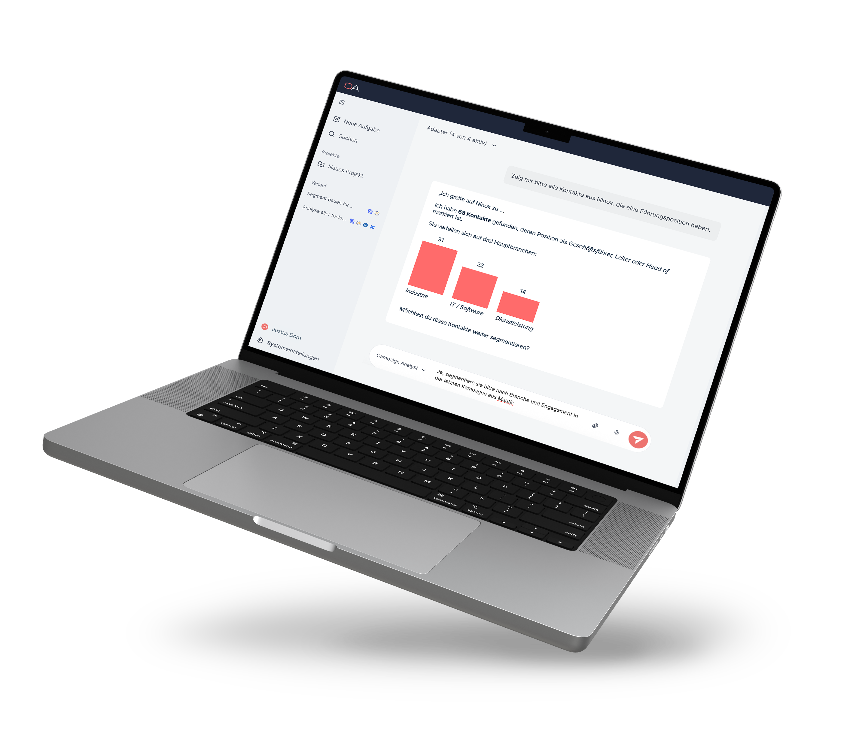 OwnAssistant interface